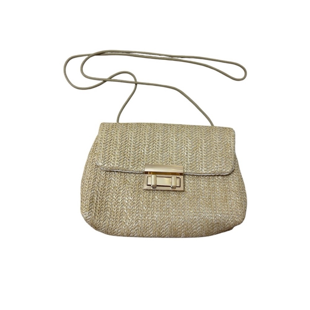 Elegant Cream Crossbody Bag